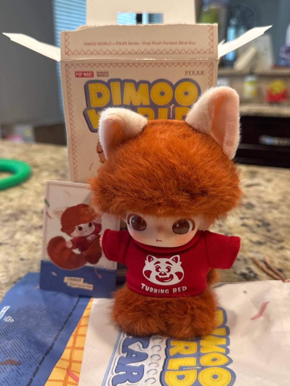 Popmart Dimoo x Pixar plush Pendant